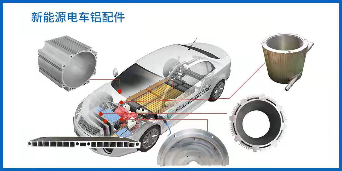  新能源电车铝配件